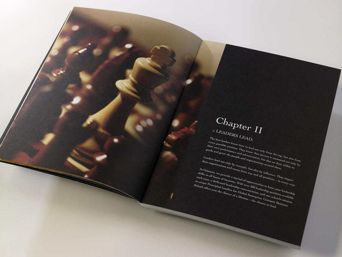 Goizueta Business School — Inside Spread 1