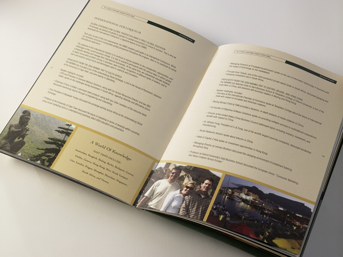 Goizueta Business School — Inside Spread 2